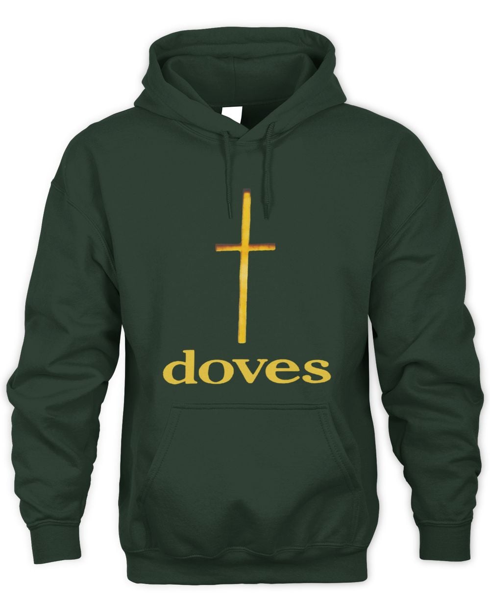 Official Doves Merch Best Of Doves Green Hoodie