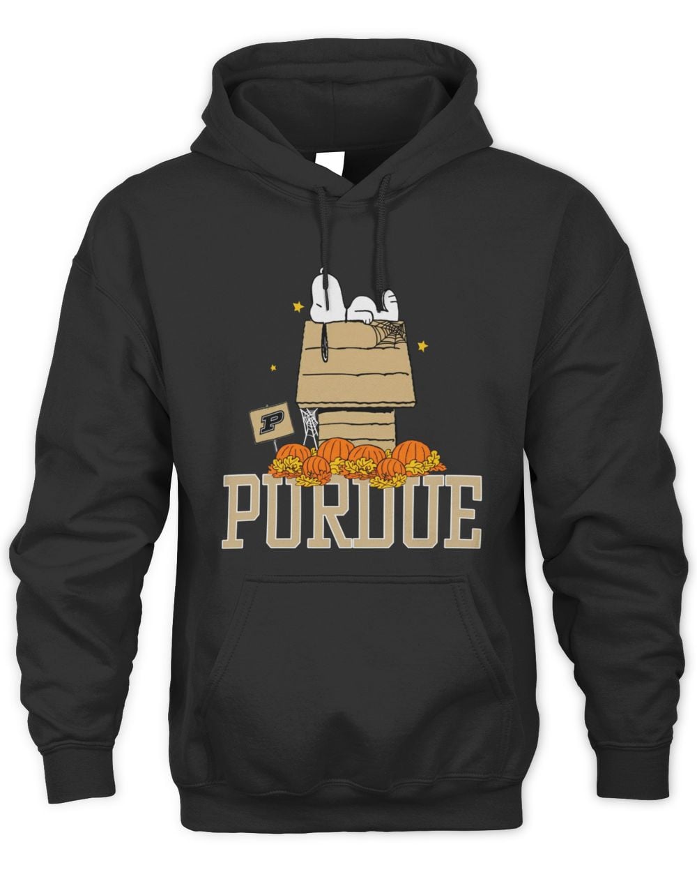 Purdue Boilermakers Great Pumpkin Snoopy Hoodie Sweatshirt