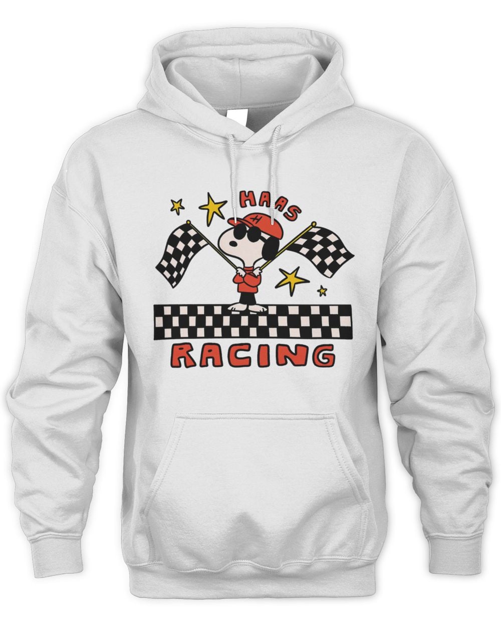 Official F1 Snoopy Haas Racing Hoodie Sweatshirt