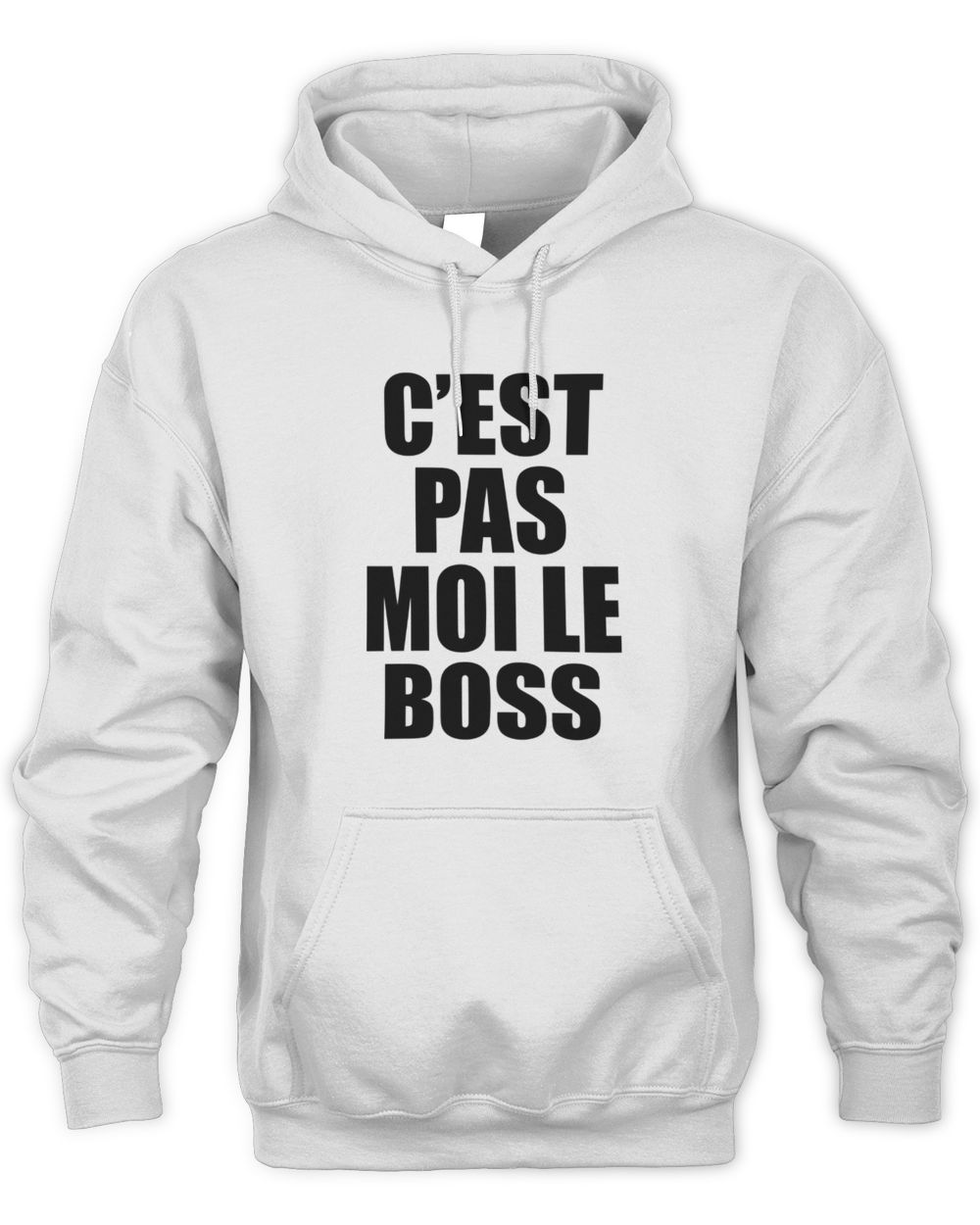 Orelsan Merch C'est Pas Moi Le Boss Hoodie