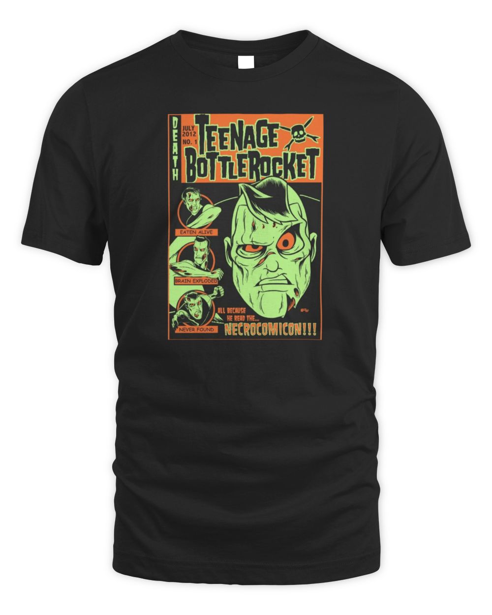 Teenage Bottlerocket Necronomicon Tee Shirt