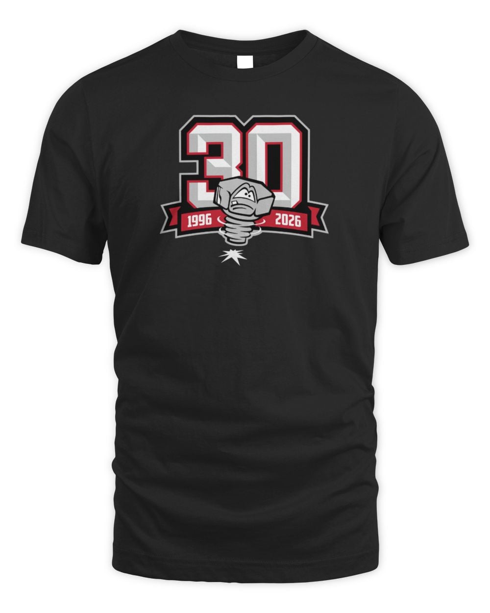 Lansing Lugnuts 30th Anniversary T-Shirt Black
