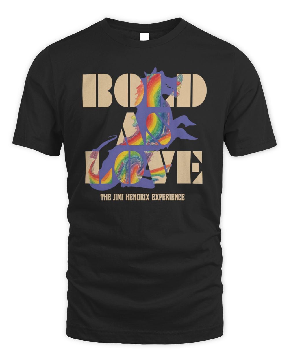 Jimi Hendrix Store Bold As Love Black Tee