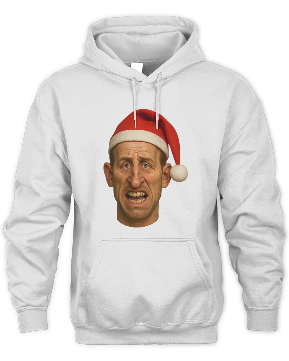 Harry Kane Spitting Image Christmas Hoodie Sweatshirt