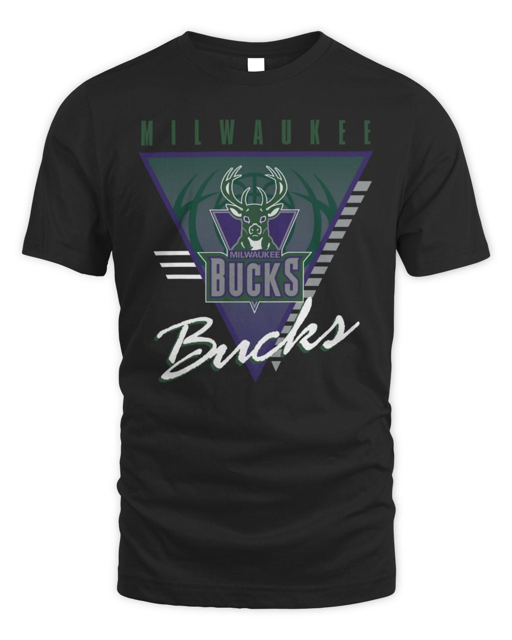 Milwaukee Bucks Worldwide Collection Tri-Logo T-Shirt