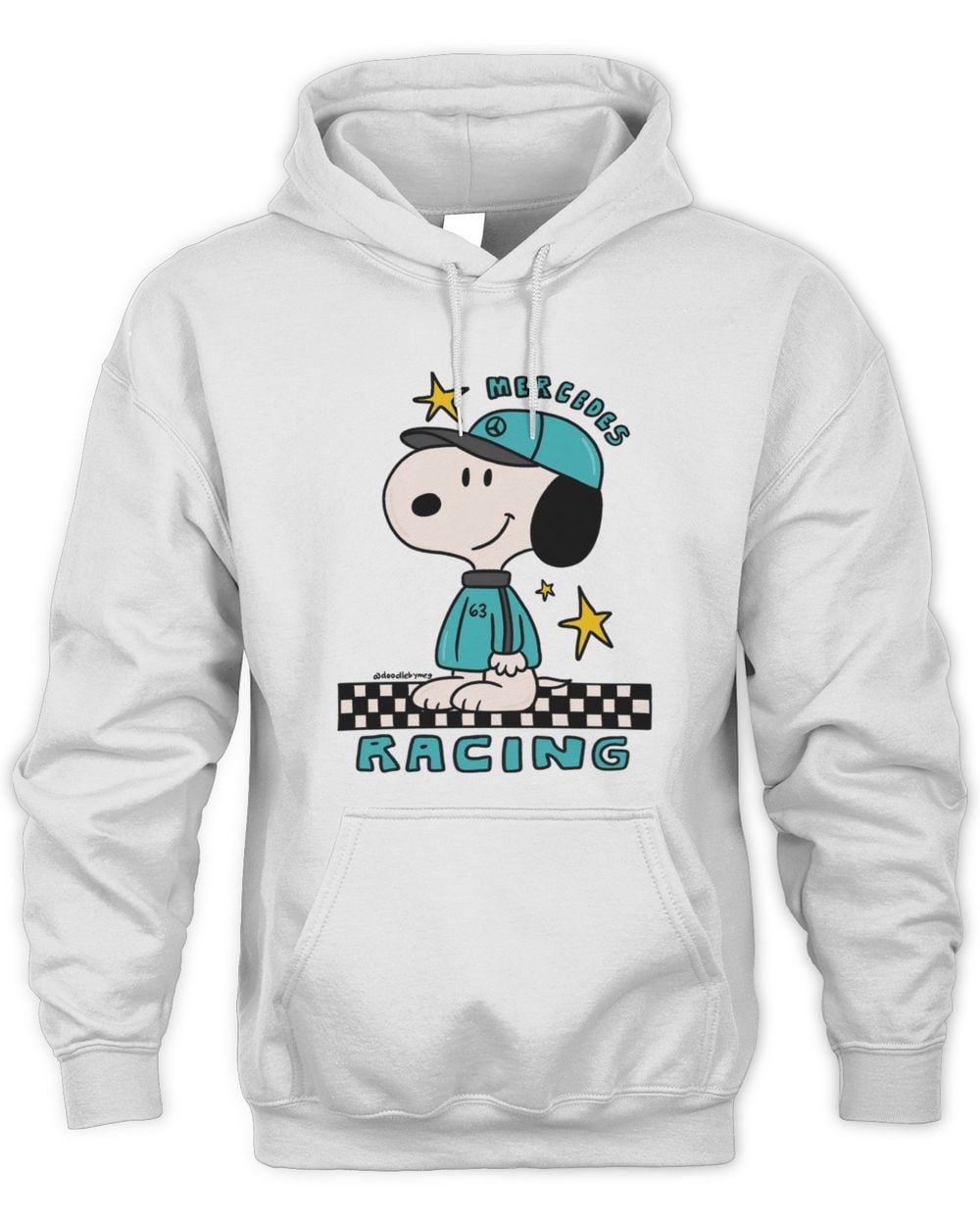Official F1 Snoopy Mercedes Racing Hoodie Sweatshirt