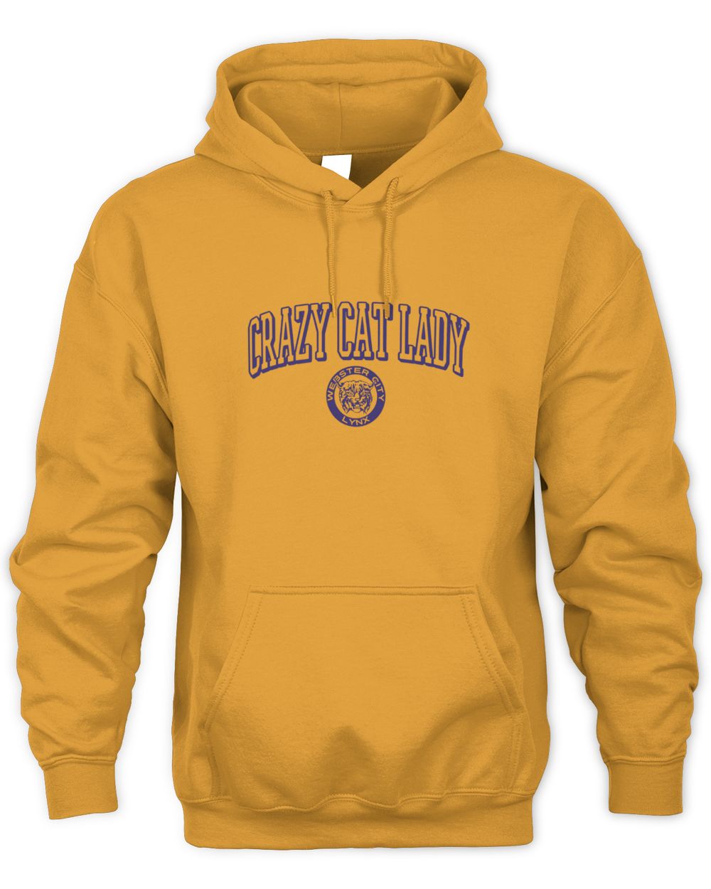 Stanhope State University Crazy Cat Lady From Webster City Hoodie