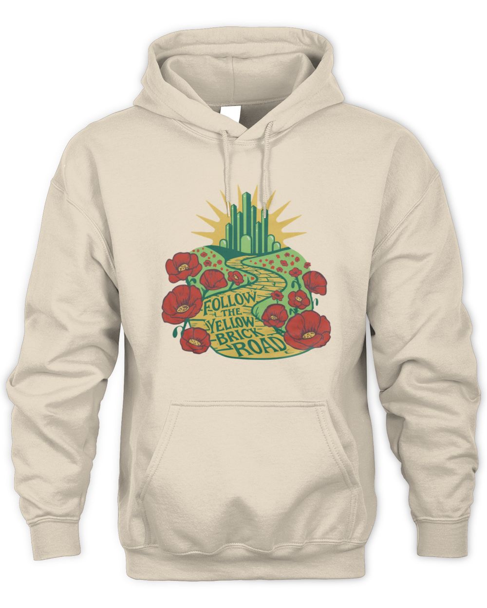Charlie Hustle Shop Follow The Yellow Brick Road Hoodie Sweatshirt