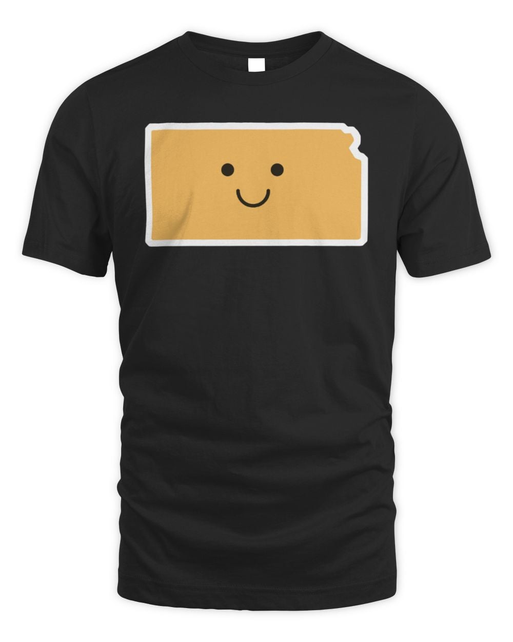 Kansas Smiley Face T-Shirt