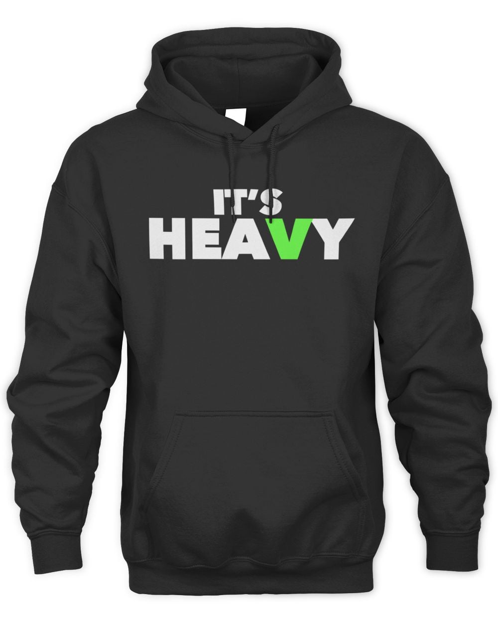 Fanum Merch Green It's Heavy Hoodie Sweatshirt