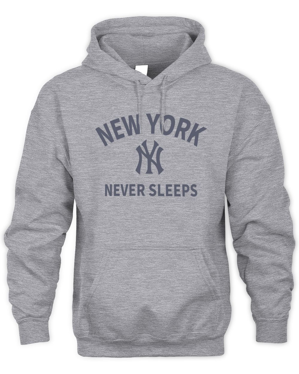 Men's New York Yankees New York Never Sleeps Tri-Blend Hoodie Sweatshirt