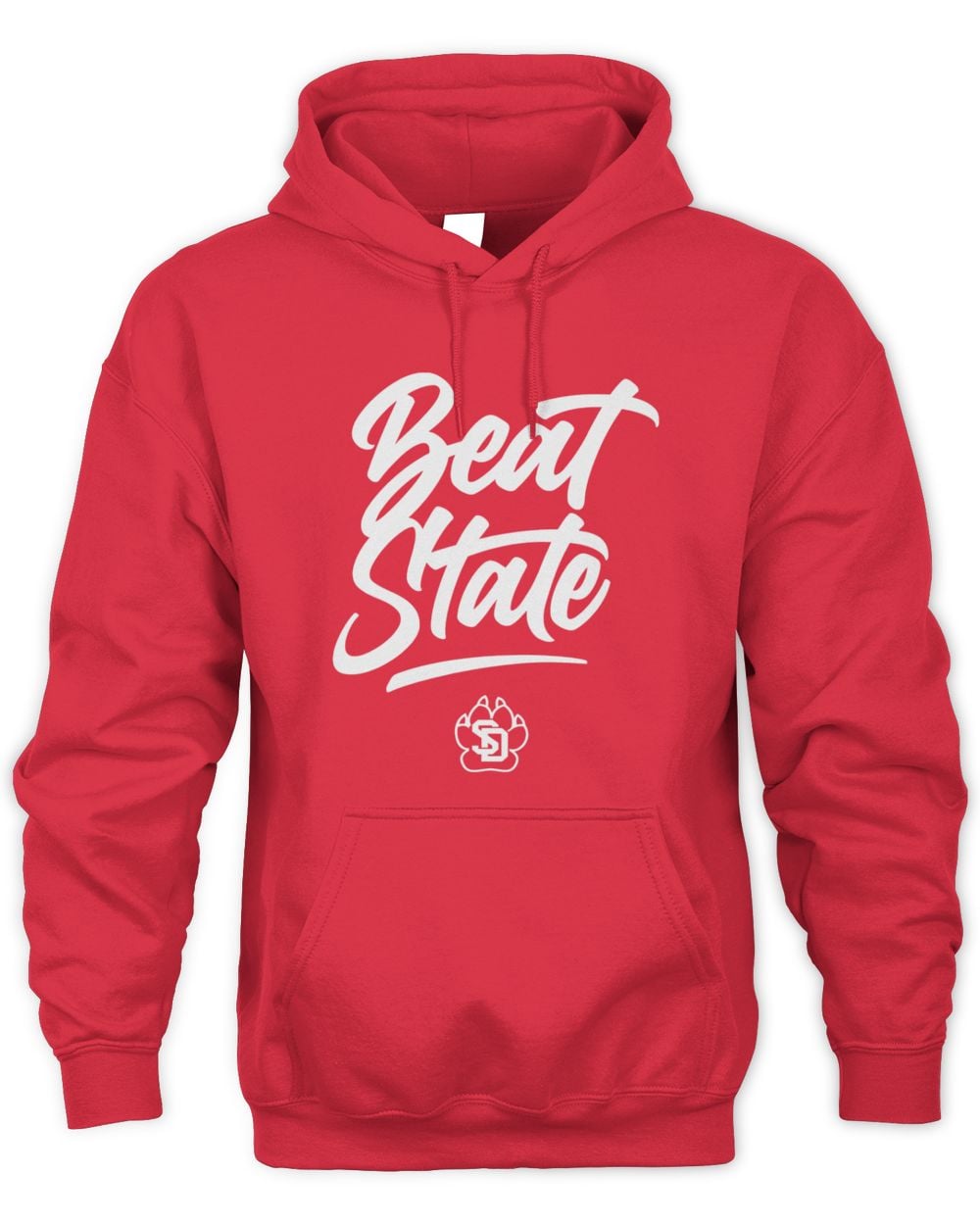 USD Charlie's Store Beat State Red Unisex Hoodie
