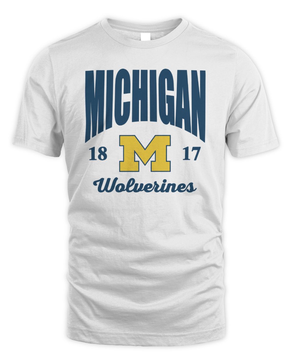 Michigan Giving Noise T-Shirt White