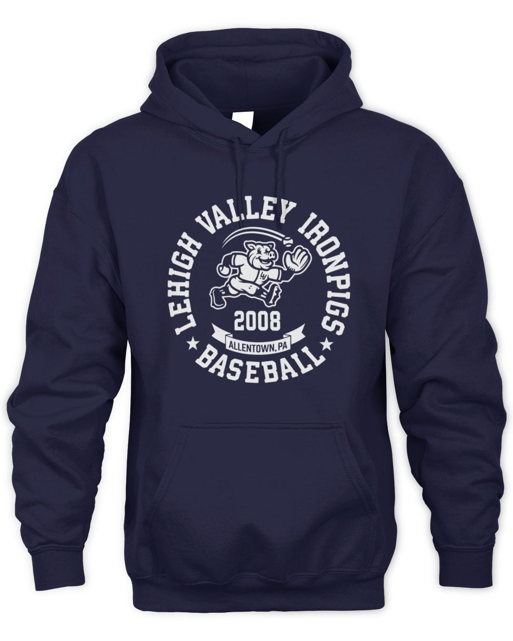 Lehigh Valley IronPigs Purfling Mens Hoodie Sweatshirt