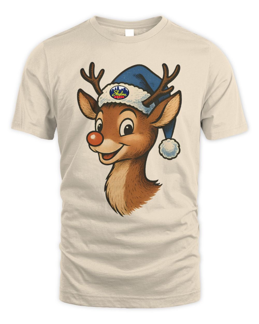 Cincy Shirts Shop Skyline Rudolph T-Shirt