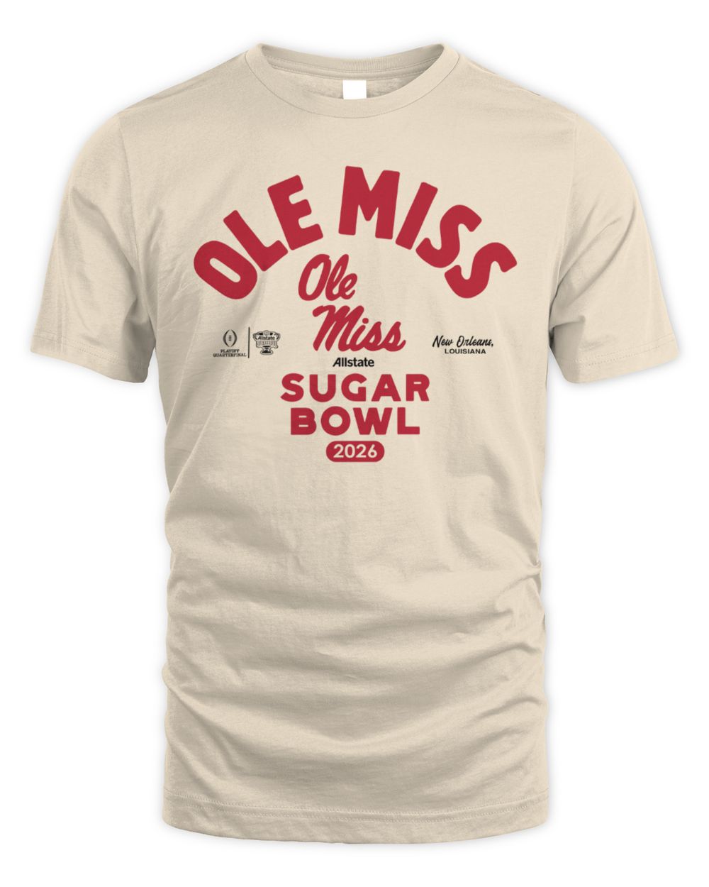 Ole Miss 2026 Allstate Sugar Bowl Bound Tshirt