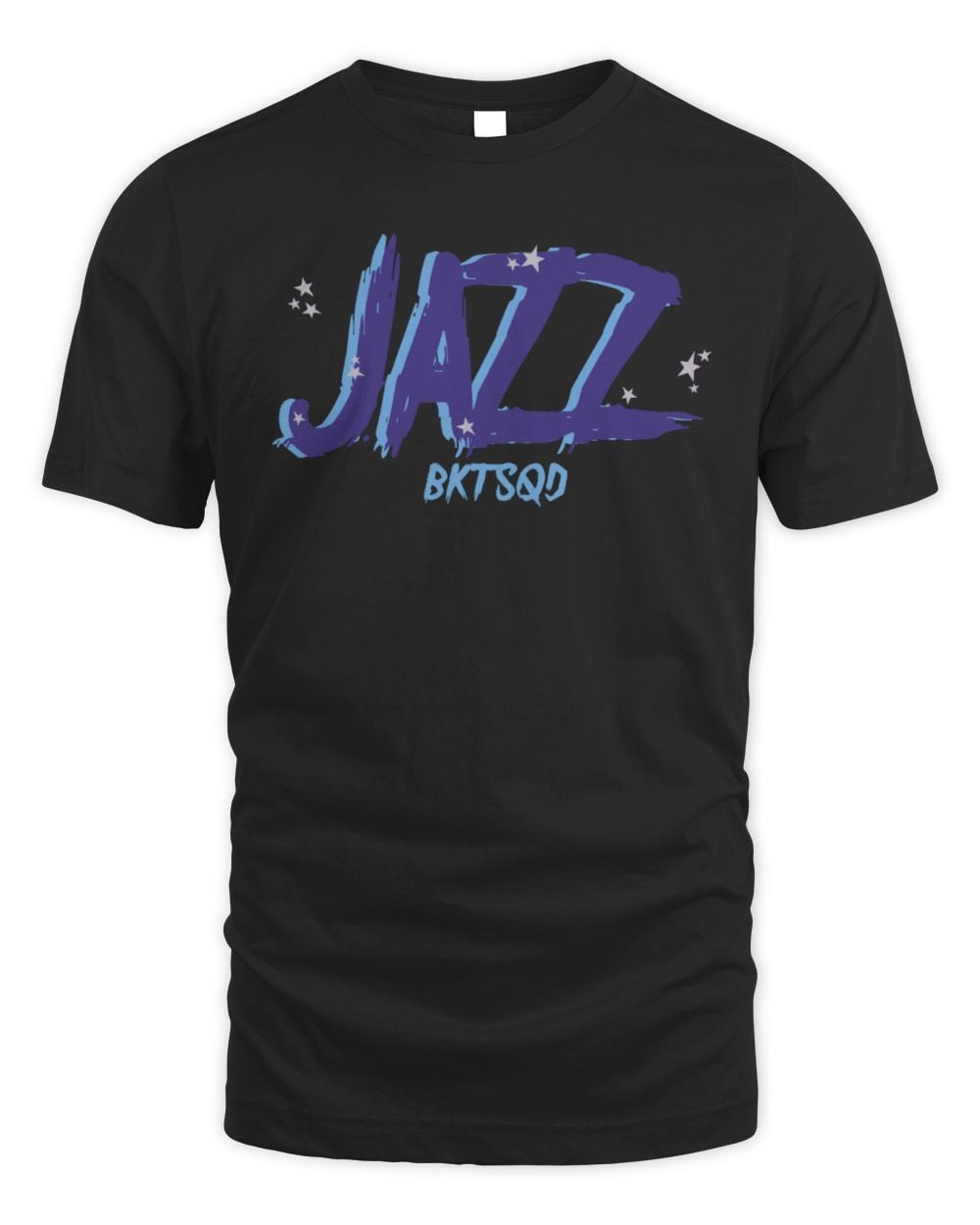 NBA X BKTSQD Utah Jazz Black Official T-Shirt
