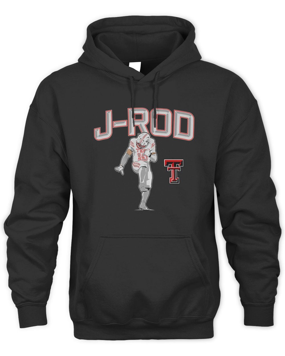 Jacob Rodriguez J-Rod Texas Tech Red Raiders Football Hoodie Sweatshirt