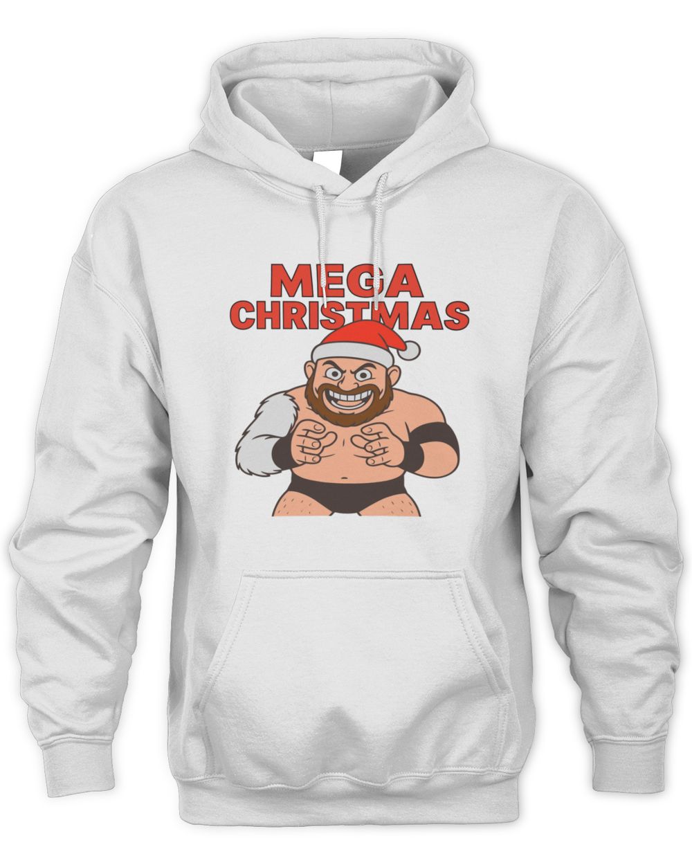 Mega Christmas Hairy Holidays Hoodie Sweatshirt