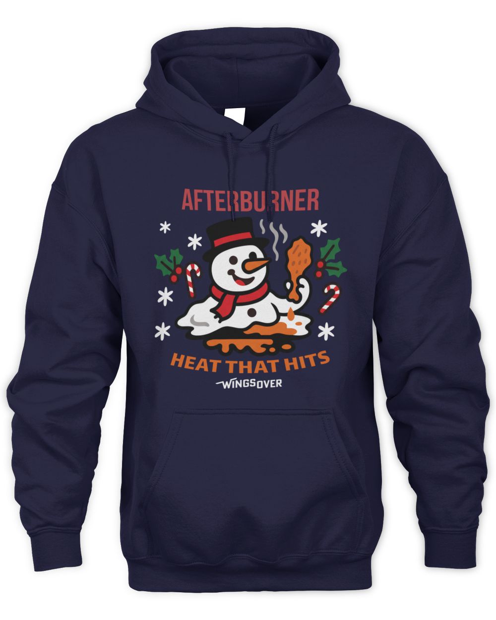 Wings Over Merch Afterburner-Heat That Hits Hoodie