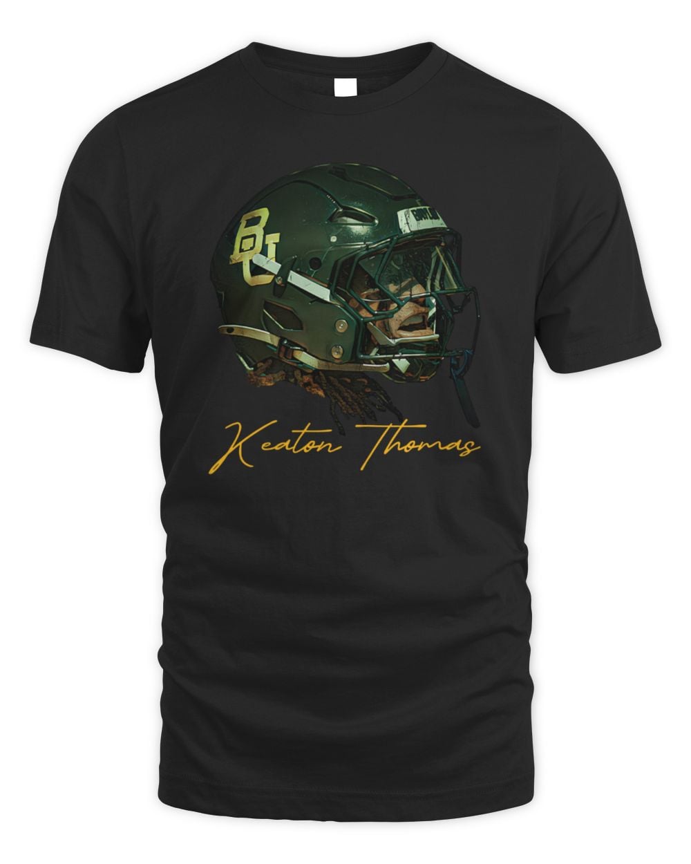 Baylor NCAA Football Keaton Thomas Game Face T-Shirt
