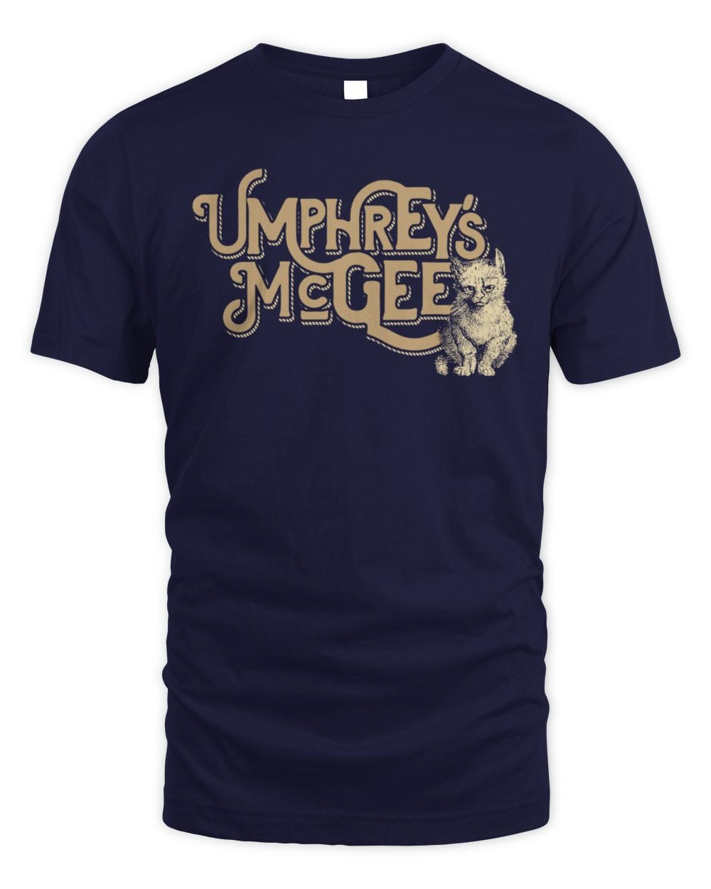 Umphrey's McGee Store Nine Lives T-Shirt Navy