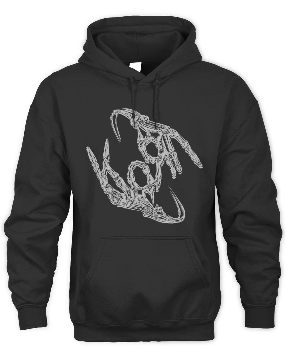 Korn Bone Hands Logo Hoodie Sweatshirt