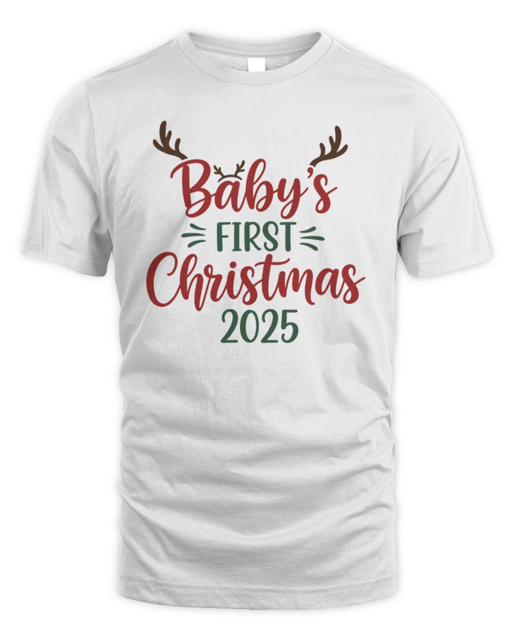Baby’s First Christmas 2025 T-Shirt