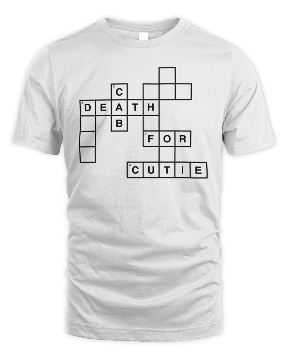Death Cab for Cutie DCfC Crossword Tee