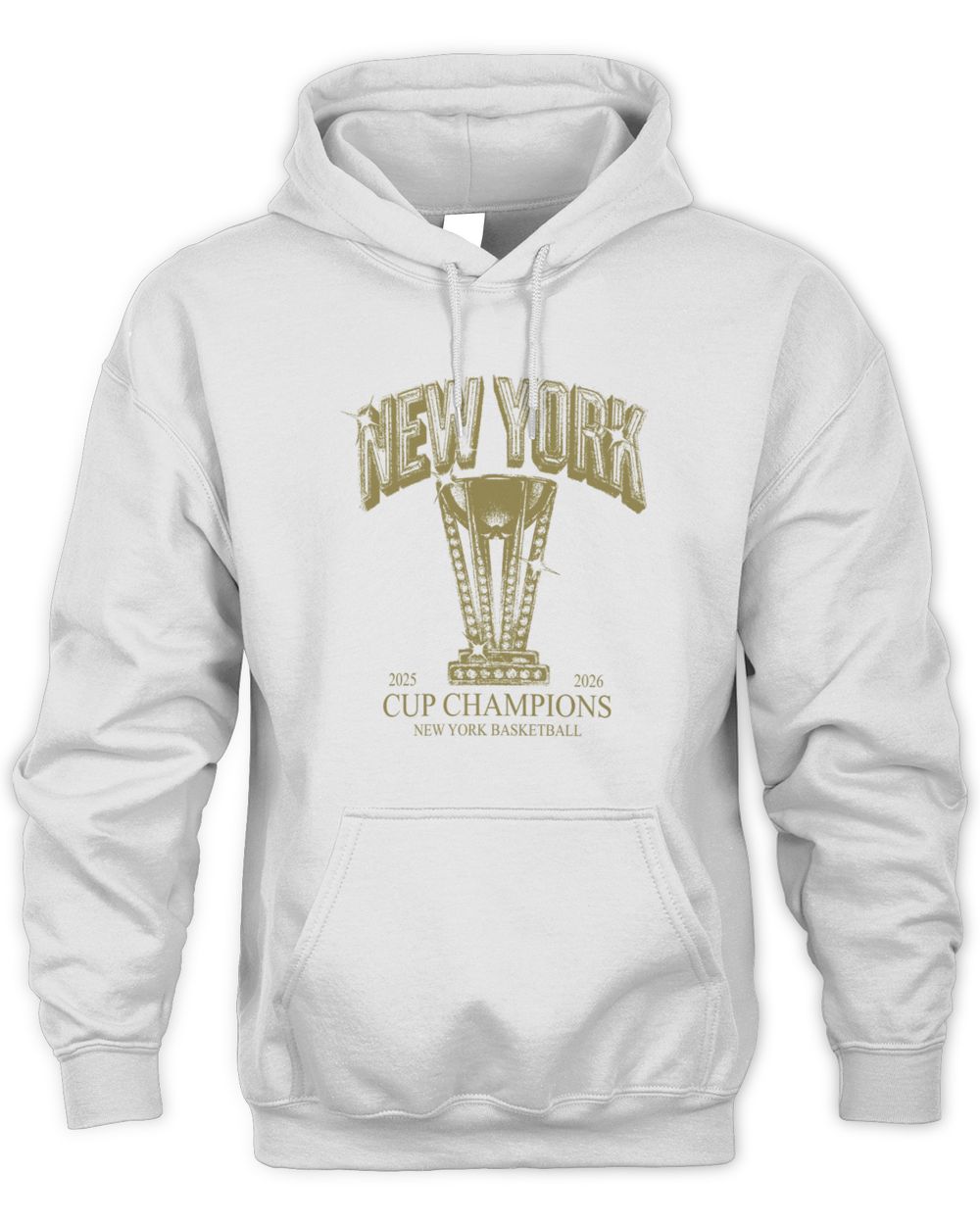 New York Knicks Basketball Cup Champions NBA Cup Final 2025--2026 Hoodie