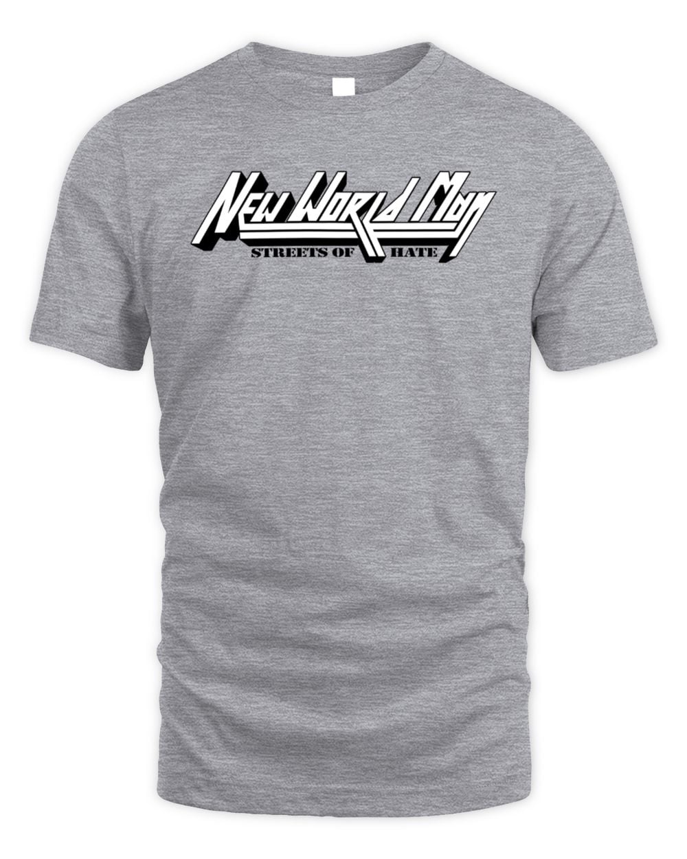 Damaged Goods Merch New World Man Peeling Face T-Shirt