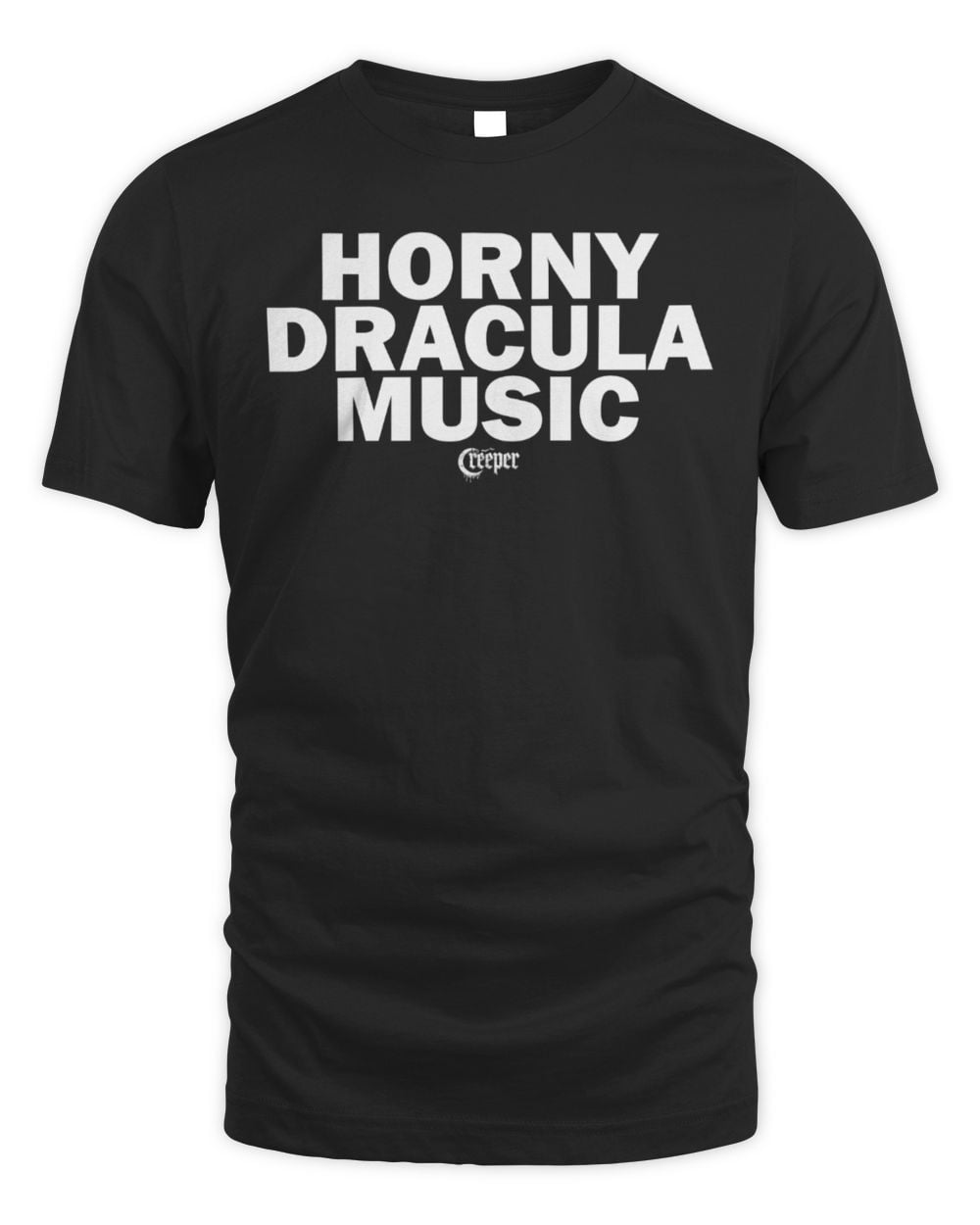Creeper Horny Dracula Music Tee