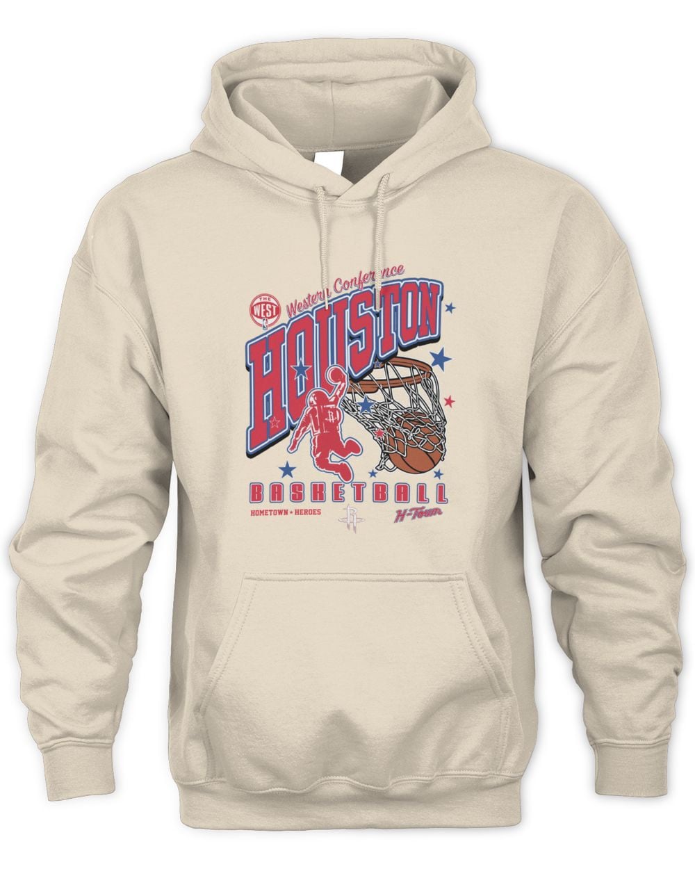 Houston Rockets 2025 City Edition Stone Hoodie Sweatshirt