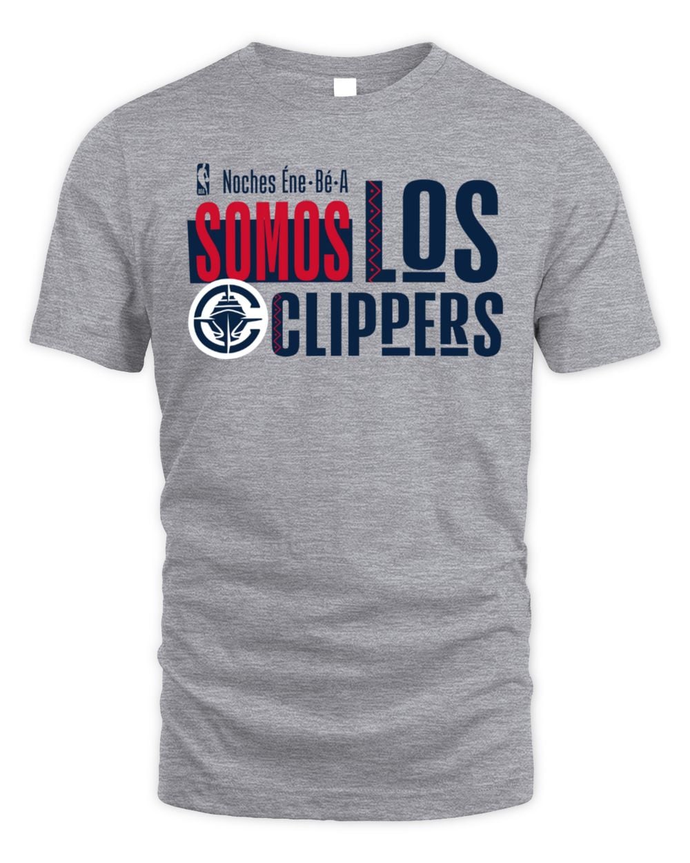 Men's Gray LA Clippers Noches Training T-Shirt
