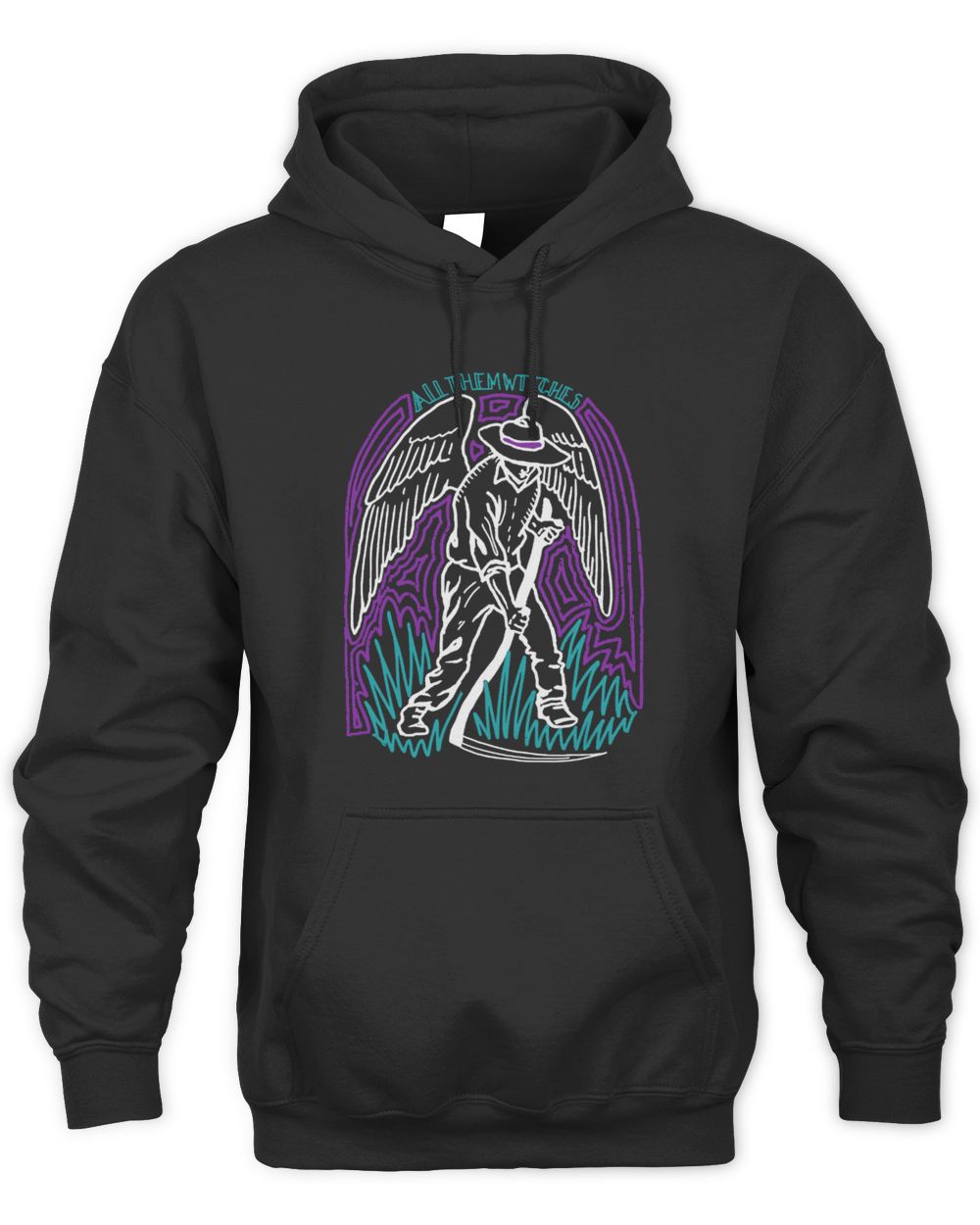 ll Them Witches Black Reaper Hoodie Sweatshirt