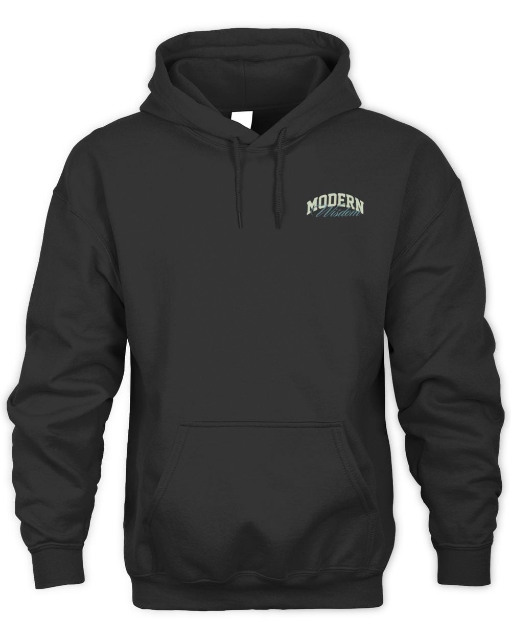 Official Modern Wisdom Merch Est. 2018 Black Hoodie