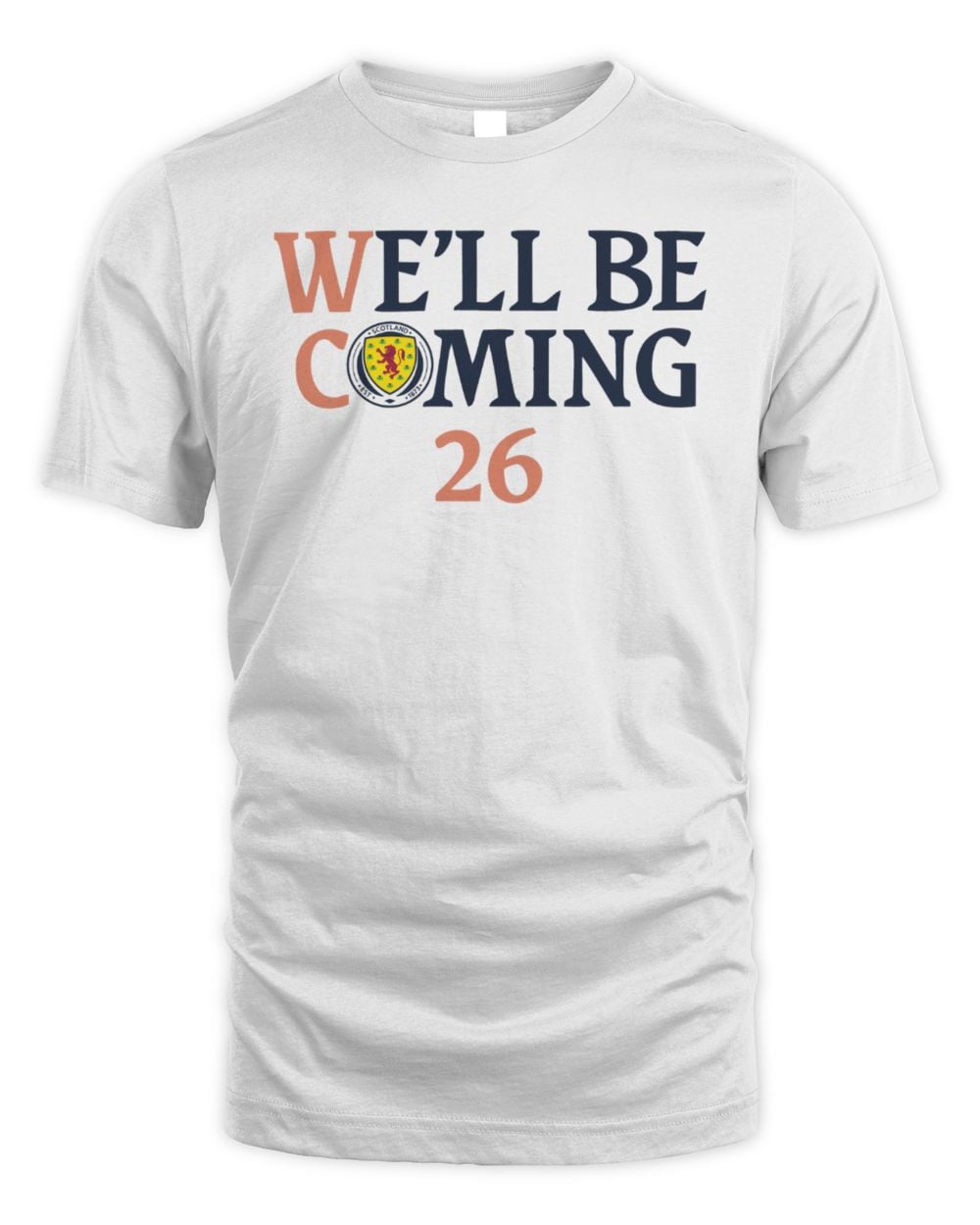 We’ll Be Coming 26 Scotland Fc From Scotland With Love Logo Shirt
