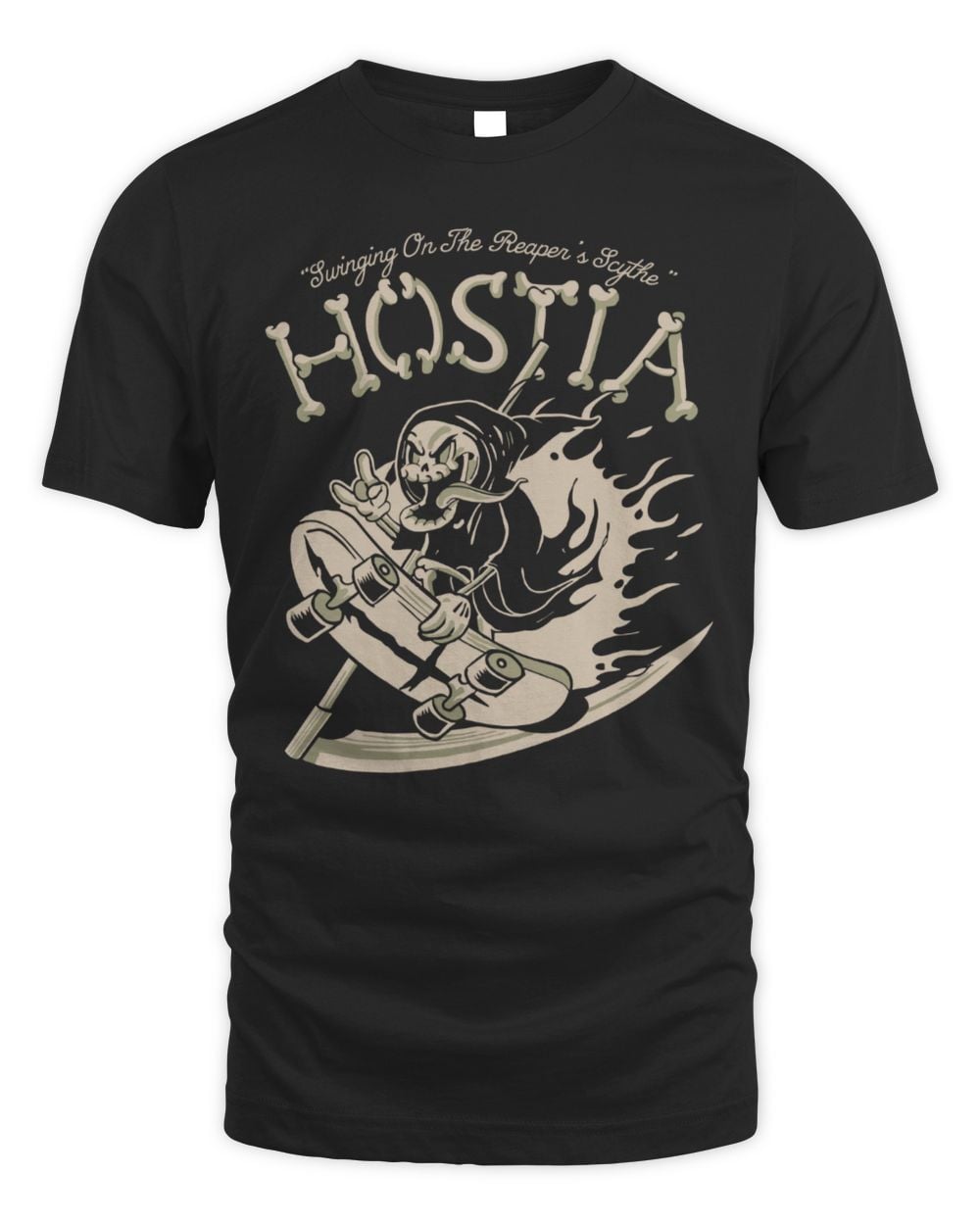 Hostia Cartoon Reaper T-Shirt