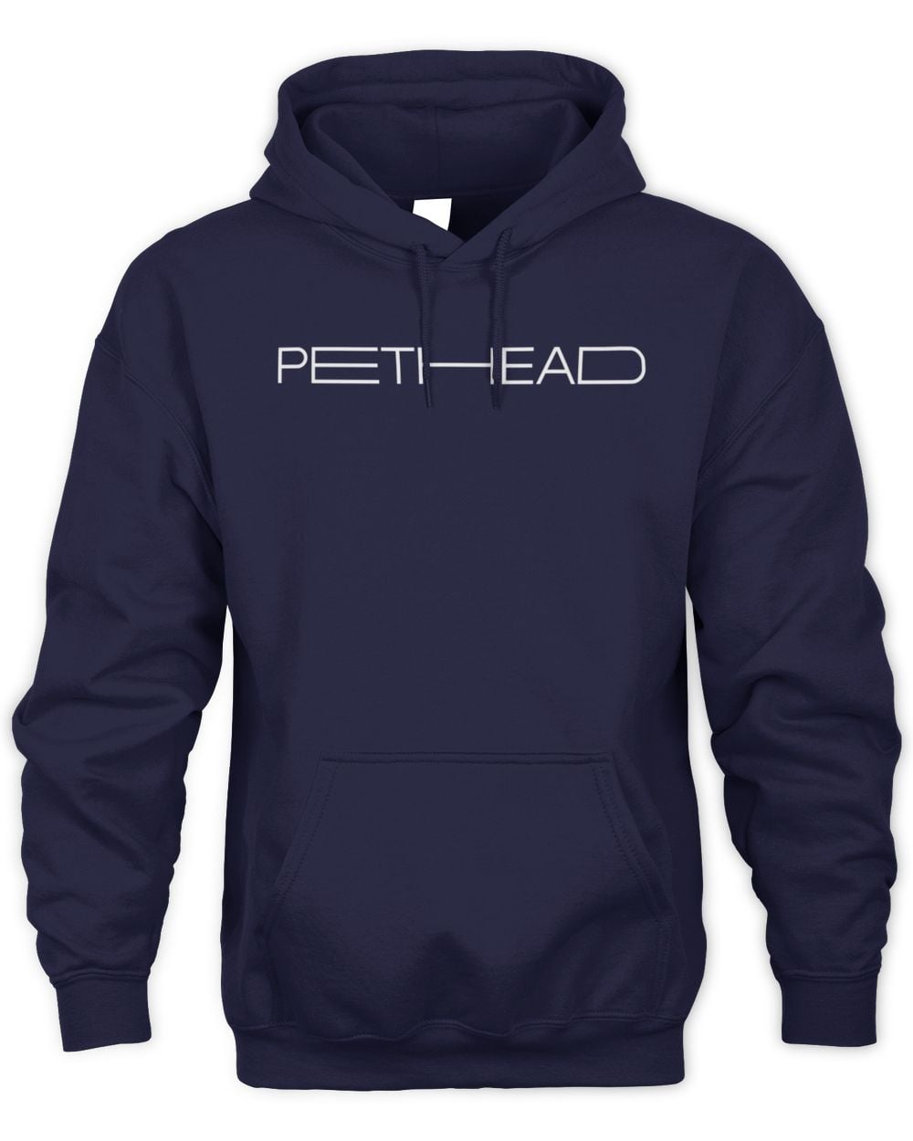 Pet Shop Boys Merch Pethead Hoodie Navy