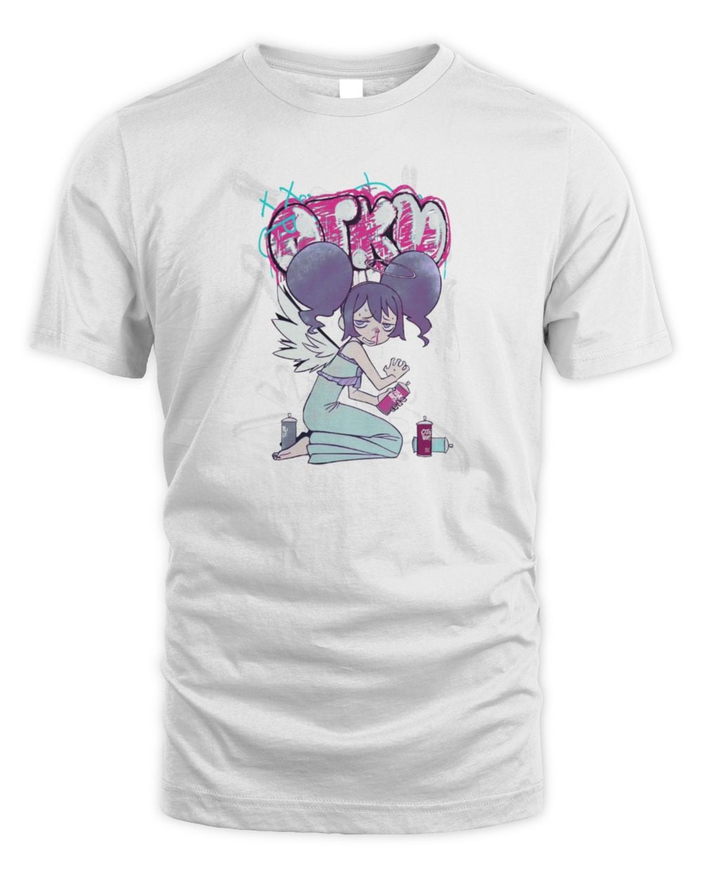 Otaku-Vs Otachan! Angel Tshirt