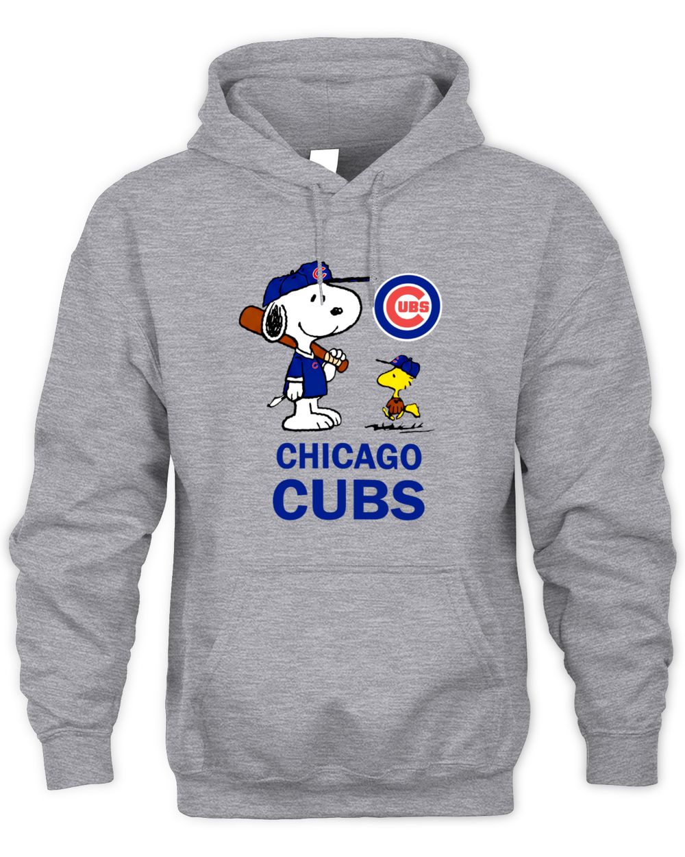 Chicago Cubs Peanuts Snoopy Hoodie Sweatshirt