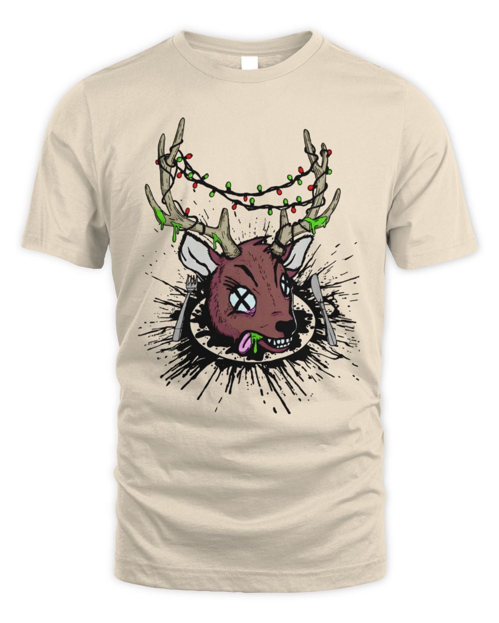 Kerrang Reindeer In Blood T-Shirt