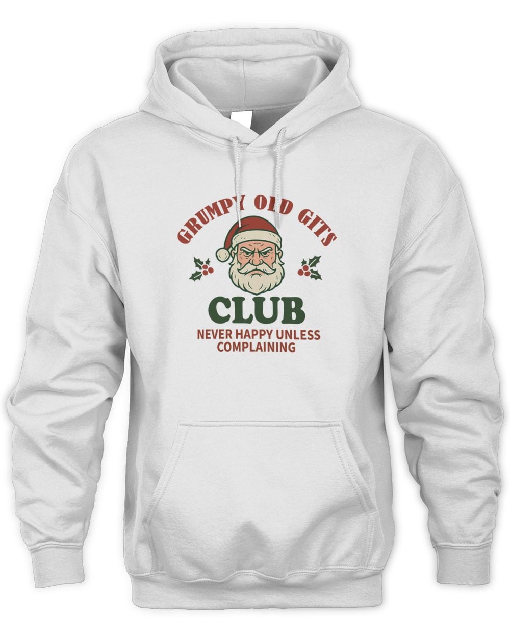 Grumpy Old Gits Club Christmas Hoodie