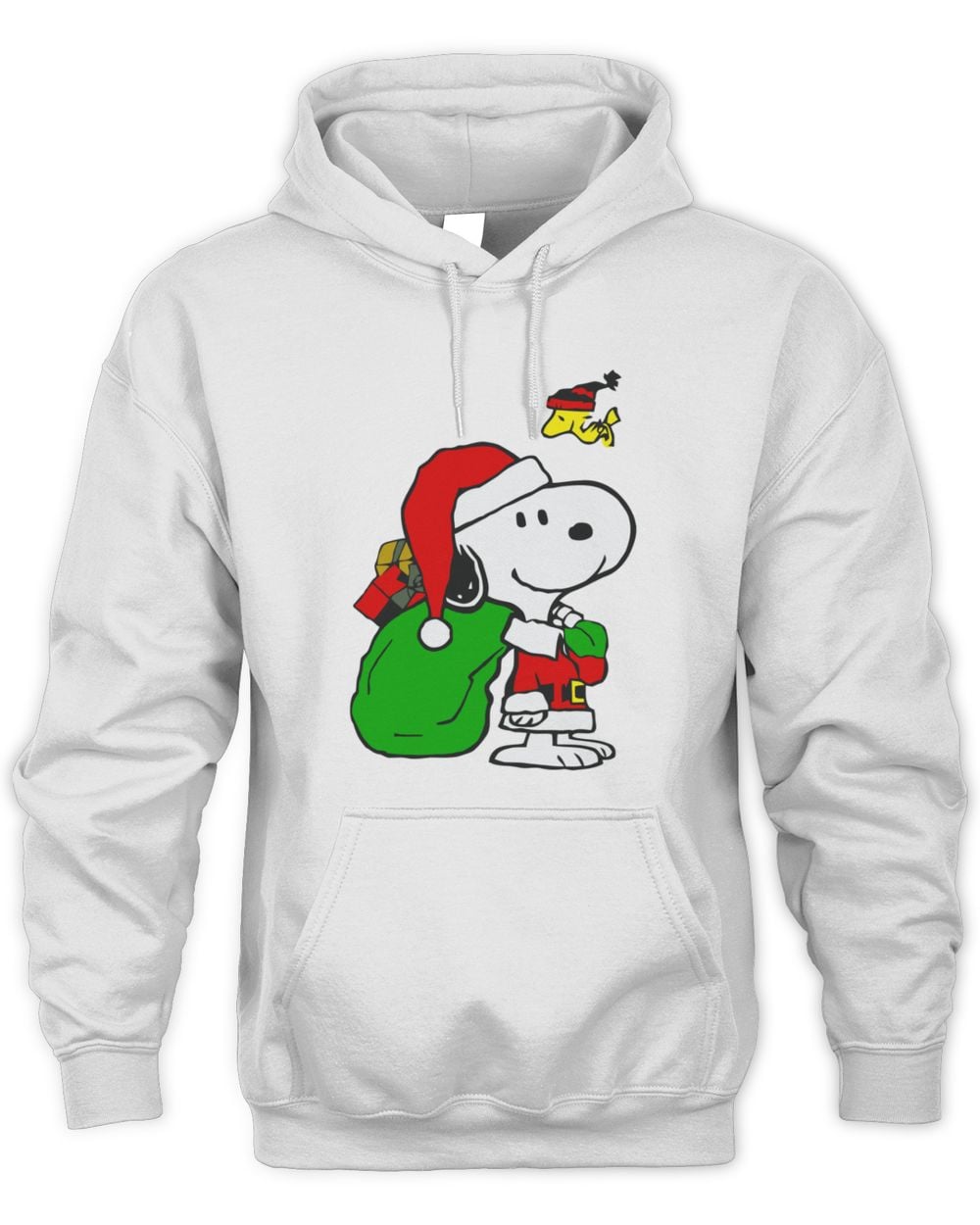 Santa Snoopy Christmas Hoodie Sweatshirt