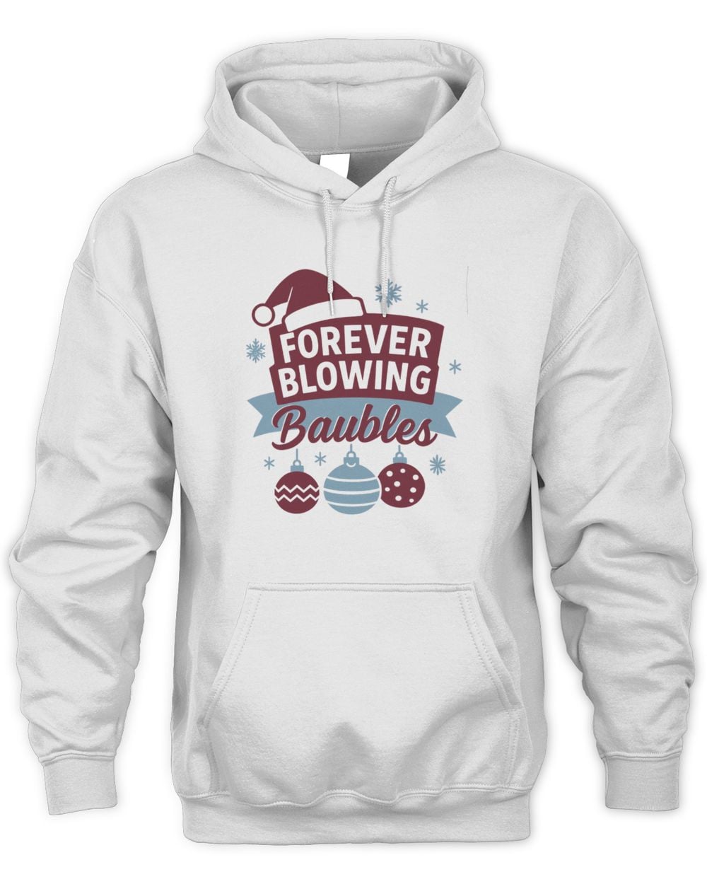 Forever Blowing Baubles West Ham Christmas Official Hoodie