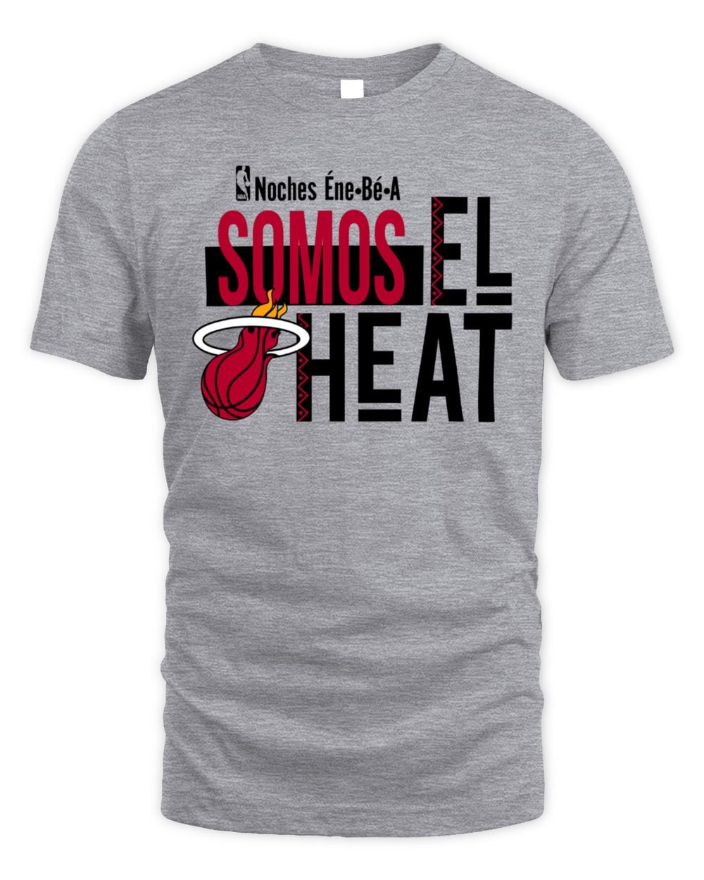 Men's Gray Miami Heat Noches Training T-Shirt