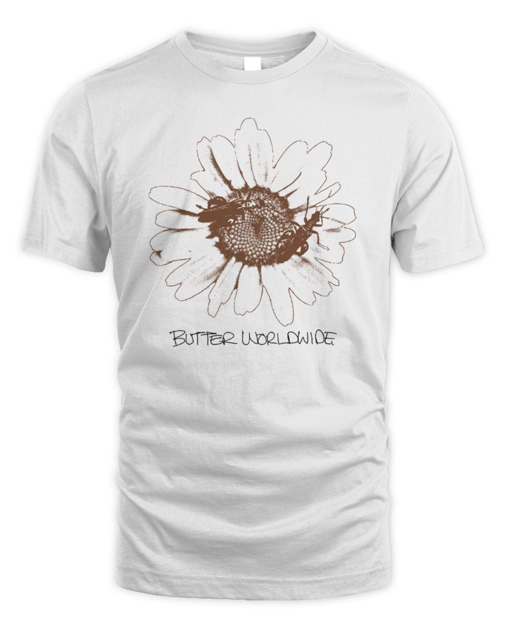 Orchard Skateshop Butter Goods Sunflower T-Shirt White