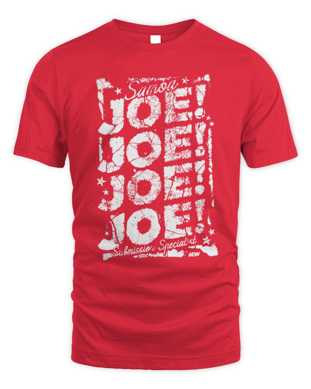 Samoa Joe Joe! Joe! Joe! Joe! T-Shirt Red