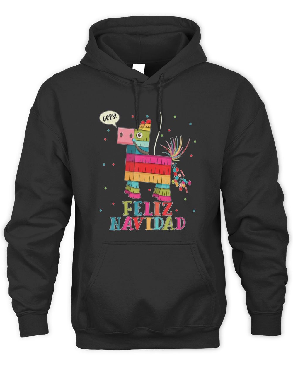 House Of Locos Feliz Navidad Mexican Pinata Hoodie
