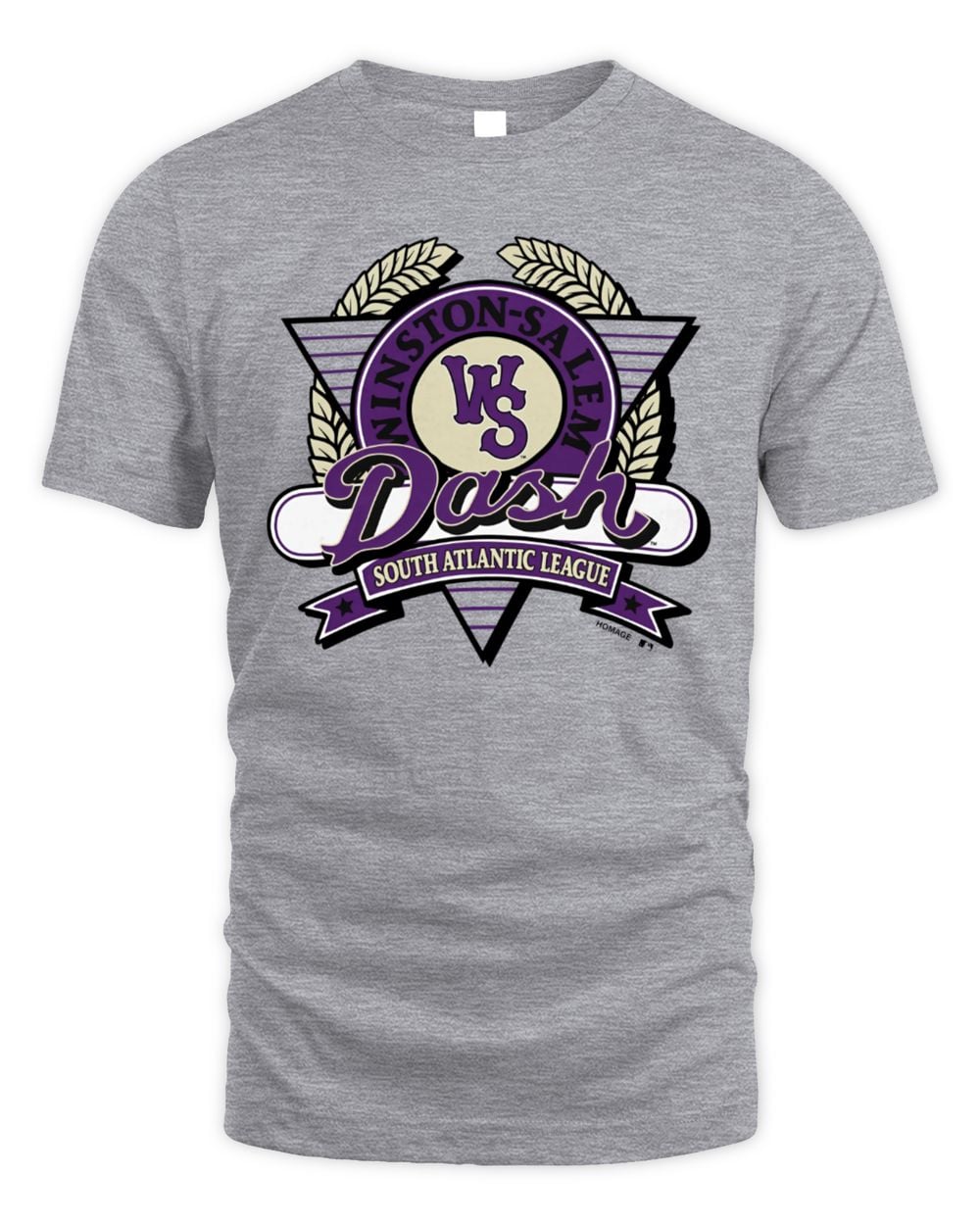 Winston-Salem Dash Dash Heritage T-Shirt Grey